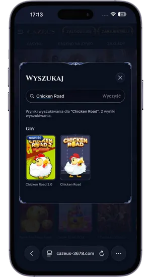 Uruchom grę Chicken Road